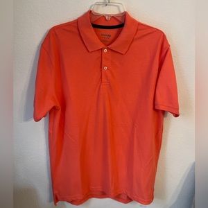 St. John’s bay heritage polo orange shirt size L